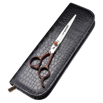 70-inch sandalwood handle Napson hairdressing scissors hair scissors bangs scissors teeth scissors thinning scissors VG10