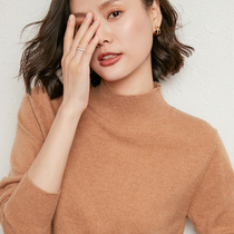 2024 spring womens half turtleneck sweater womens knitwear