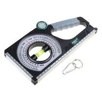 Level and Protractor Multifunction Bubble Inclinometer