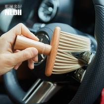 Nalando good gap cleaning brush office household wooden long-haired brush sweeping dust dust soft brush