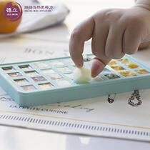 Fangyuan silicone household ice cube mold ice maker to make ice tray ice box refrigerator with lid ice tray food supplement mold