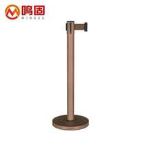 Minggu stainless steel one meter wire railing cordon isolation belt telescopic belt railing seat bank queue guardrail hotel