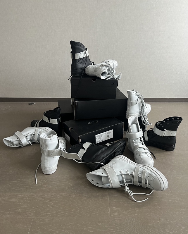Vt Independent Anonymous Club Collaboration High-Top Velcro Strap Shoes Versatile for Street Style