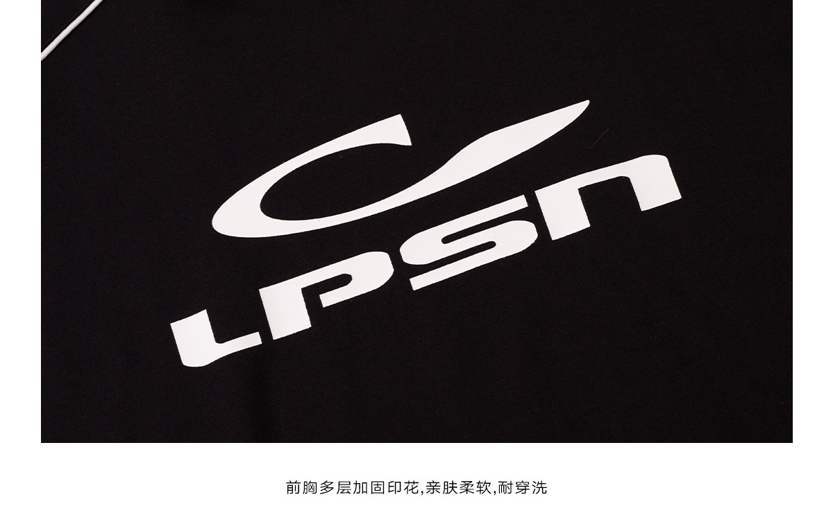 Loopsoon Contrast-Stitch Long-Sleeve Tee