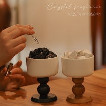 Aromatherapy essential oil diffuser crystal home indoor long-lasting fire-free bedroom room fragrance art ornaments companion gift