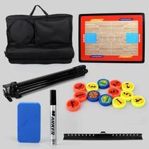 Floor-standing basketball teaching board bracket football tactics board coach demonstration board graphic board magnetic erasable