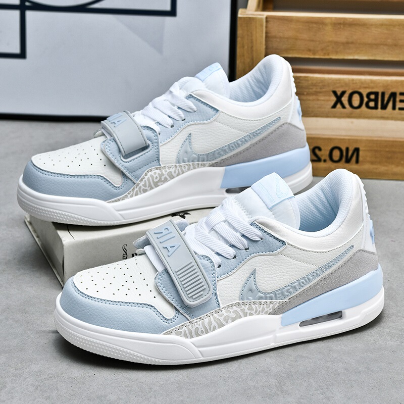 Putian Aj312 White Ice Blue Sports Men's Shoes Summer Low-Top Basketball Shoes Aj3L2 Year of the Horse Limited Edition Putian Sneakers for Women