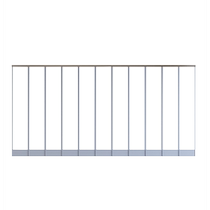 Summer air conditioning door curtain partition curtain anti-air conditioning transparent PVC soft door curtain shop commercial air conditioning windshield curtain