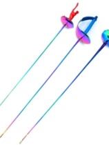 Fencing sword competition sword childrens adult foil epee saber stainless steel electric sword can participate in national competitions