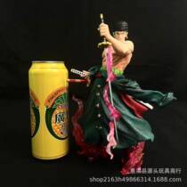One Piece Series Figure GK One-Sword Style Standing Stars Yama Zoro Double-Headed Carving Animation Toy Model Ornament