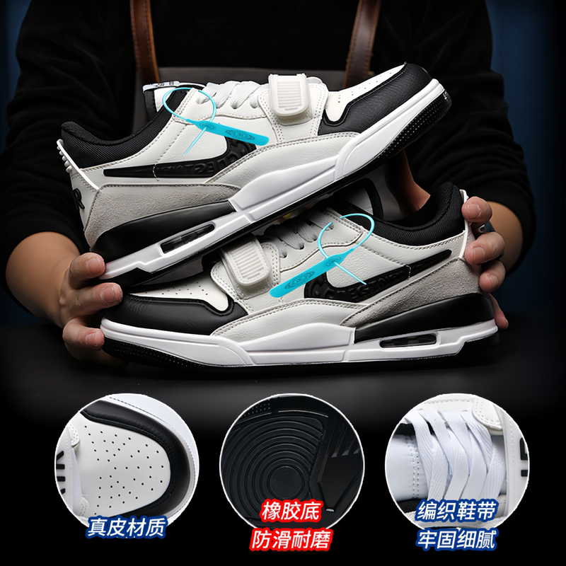 Factory Clearance~ Putian Sports Shoes Official 312 Black and White Panda Sneakers Men's Low-Top Practical Basketball Shoes Women's Models