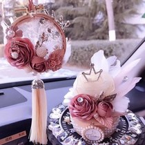 New car pendant creative flowers car car accessories rearview mirror aromatherapy pendant car pendant pendant decoration