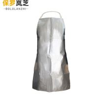 High temperature resistant aramid aramid aluminized welding metallurgical construction protective apron one size fits all