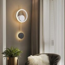 Bedroom wall lamp bedside lamp modern minimalist TV background wall living room wall lamp Nordic light luxury creative personality hotel