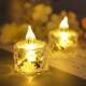Simulated Electronic Candle Led Light Romantic Birthday Proposal Creative Decoration Setup Scene Candlelight Night Atmosphere