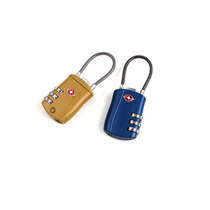 Metal password lock customs wire rope password lock gym cabinet lock luggage travel hanging luggage lock anti-theft