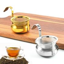 Stainless steel rotating tea leakage rotating tea sepal stainless steel 04 tea leakage duckbill tea leak tea filter spot