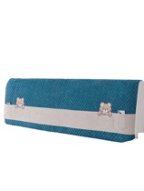 Bedside backrest cover all-inclusive protective cover dust cover 2023 new wooden bed 1.8 meter bedside cover ugly cloth