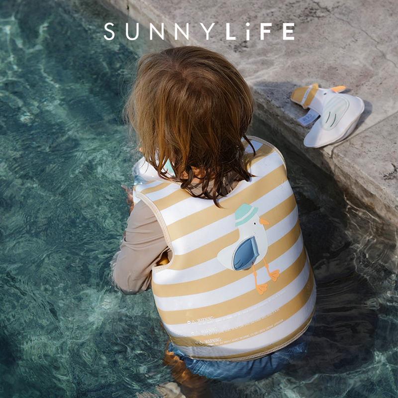 Sunnylife Kidsren's Buoyancy Vest Baby Life Jacket Beginner Swimming Auxiliary Equipment 3-6 Years Old Buoyancy Vest Sunnylife Kidsren's Buoyancy Vest Baby Life Jacket Beginner Swimming Auxiliary Equipment 3-6 Years Old Buoyancy Vest