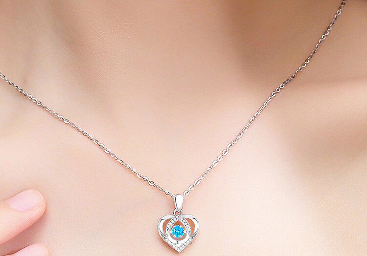 Серебряное ожерелье None 999