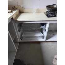 Ceramic tile stove extra thick column edge sealing slot aluminum brick clip cabinet white aluminum alloy square tube complete set of accessories