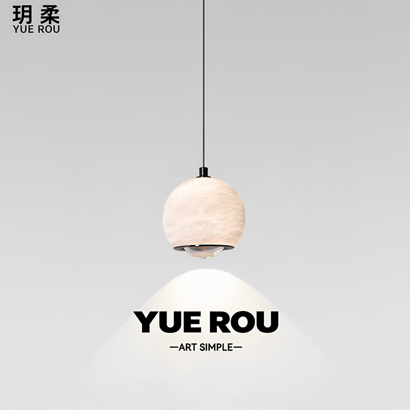 Yuerou Touch-Sensor Adjustable Bedside Pendant Light, Italian Light Luxury, Spanish Marble Atmosphere Bedside Lamp Yuerou Touch-Sensor Adjustable Bedside Pendant Light, Italian Light Luxury, Spanish Marble Atmosphere Bedside Lamp