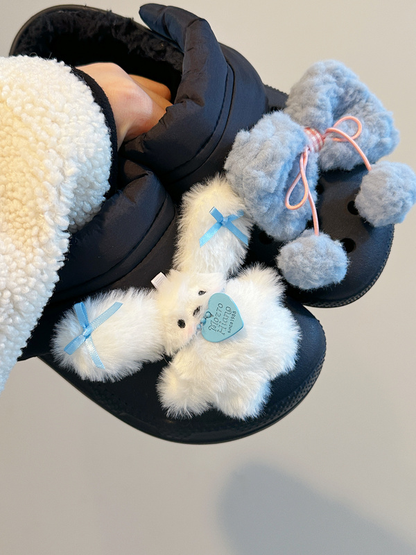 Milk Blue Cute Rabbit | Adorable Original Crocs Shoe Charms Shoe Decorations Suitable for Crocs