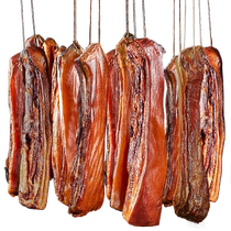 Authentic Hunan bacon 10 pounds farm-made firewood smoked bacon bacon bacon streaky bacon commercial restaurant restaurant