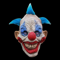 Horror clown headgear full face Halloween horror haunted house secret room scary props spiritual clown ghost face mask male