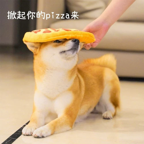 Игрушки для собак, которые звучат, жуют и измельчают, померанский шпиц Тедди Бишон, энергозатратное интерактивное перетягивание каната, плюшевые принадлежности для пиццы