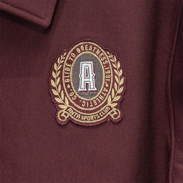 Anta Sports Jacket for Women 2025 Winter New Thickened Vintage College Style Knitted Coat 162548709N