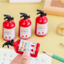 1Pc Creative Fire Extinguisher Shape Pencil Sharpener Kids S