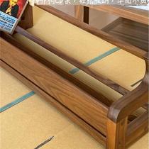 Black walnut solid wood CD rack aristocratic jazz desktop disc display storage sitting cassette nostalgic record collection rack