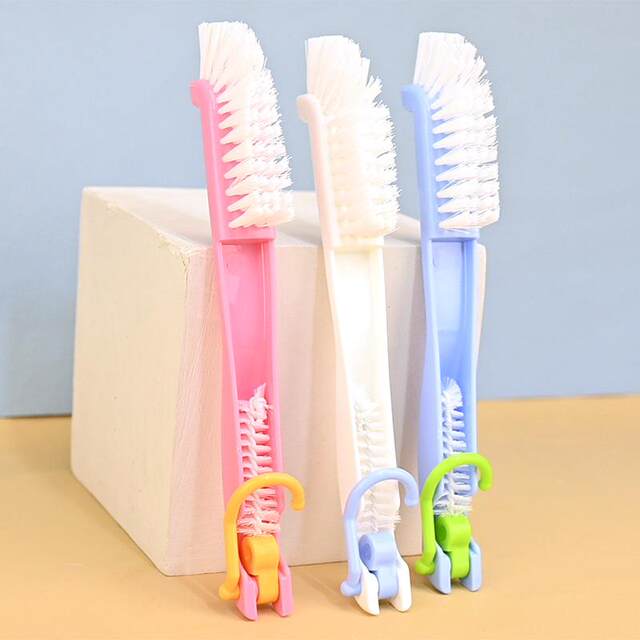 Kitchen Household Tool for Cleaning Crayfish, Hairy Crabs, Vegetables, Blender, Juicer, Small Cleaning Brush Gadget