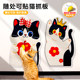 Cat scratching board, wear-resistant and non-shedding, vertical cat scratching board