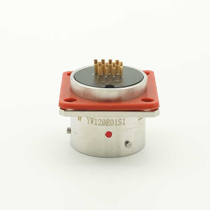 Yw Series Yw120E01S1 Yw110E01-01 Environmental Resistant High-Speed Network Circular Connector Rj45 Network Port