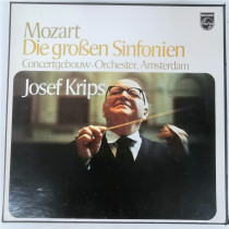 Vinyl 8LP Mozart 20 Symphonies Cripps Amsterdam Concertgebouw
