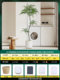 Simulated green plants jacaranda potted fake trees high-end light luxury indoor living room floor-standing decorative flower ornaments bionic plants