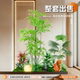 Artificial Green Plant Landscape Plant Combination for Indoor Internet Cafe Entrance Partition Decoration and Restaurant Layout Artificial Trees