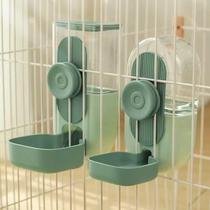 Cat hanging water fountain automatic dog hanging cage kettle pet feeding machine cat food cat bowl mobile water dispenser
