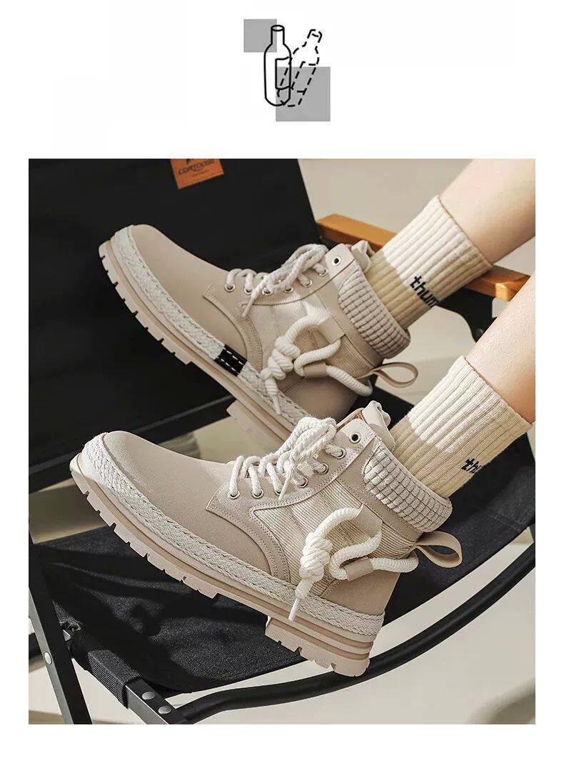 берцы cyytl 2023 mens boots casual shoes cowboy military platform OTHER