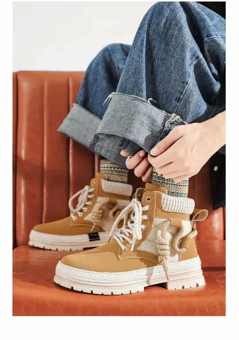 берцы cyytl 2023 mens boots casual shoes cowboy military platform OTHER
