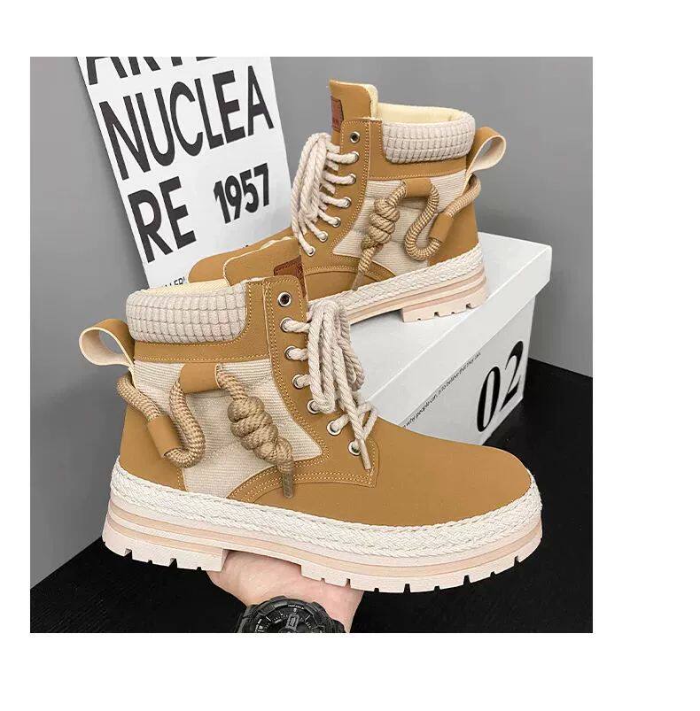 берцы cyytl 2023 mens boots casual shoes cowboy military platform OTHER