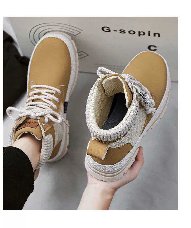 берцы cyytl 2023 mens boots casual shoes cowboy military platform OTHER