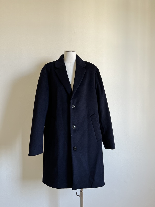 Bargain Find! British-Style Mango Home Dan Autumn/Winter Vintage Artistic Versatile Wool Blend Coat