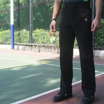 Professional basketball referee pants high waist black male and female referee game referee uniform set special referee pants