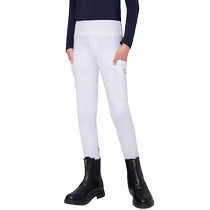 (SF Express) Yuemahui Childrens Equestrian Breeches High Elastic Full Rubber Riding Pants Four Seasons Silicone Equestrian Equipment