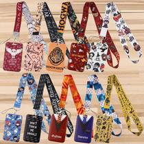Magic Movie Anime Student Lanyards for Key Neck Strap For Ca