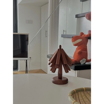 Small tree insulation mat black walnut one tree anti-scalding table mat casserole mat soup bowl pot mat high temperature resistant cup mat