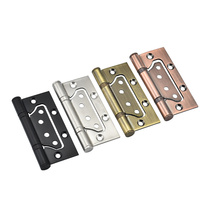 Hinge 4 inches e2 5 304D stainless steel slot-free wooden door door silent buffering hinge 3
